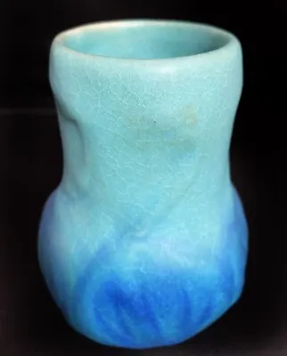 Buy Stunning Van Briggle Flowering Onion Vase In Turquoise Antique Vintage 1920’s US • 125£