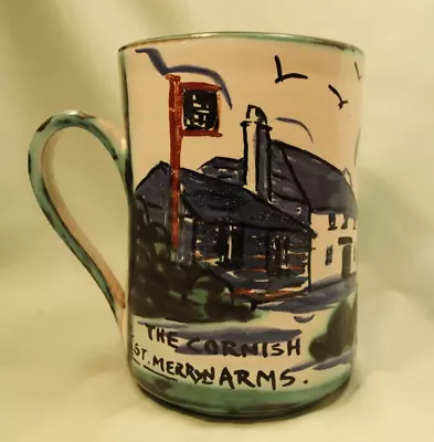 Buy Tintagel Pottery The Cornish St Merryn Arms Tankard In Very Good Condition • 20£