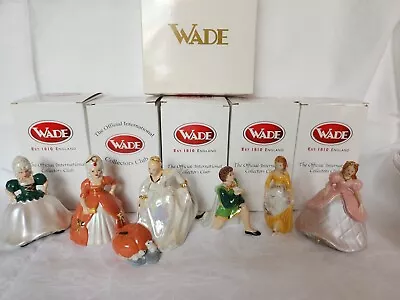 Buy WADE Cinderella Figures, Boxes & Certificates Complete Set Of 6. MINT. • 150£