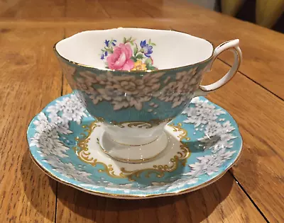 Buy Royal Albert Enchantment Tea Cup & Saucer Bone China • 20£