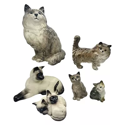 Buy Beswick Cat / Kitten Collection Of 6 Figures ** All Perfect Condition ** • 139.95£