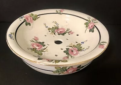Buy Vintage Chintzware Bisto English Maple London Porcelain Soap Dish Missing Lid • 17.33£