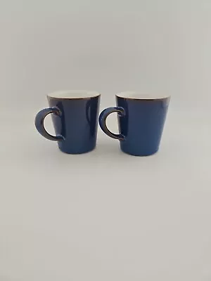 Buy 2x Denby Blue Haze Mugs Immaculate England • 25£