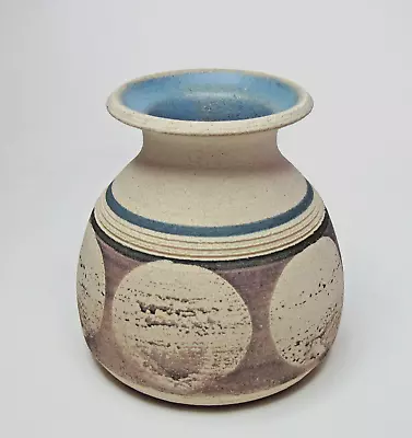 Buy Vintage VASE - HUBERT CORBETT - Sutherland Pottery - 3.5 In Tall • 9.99£