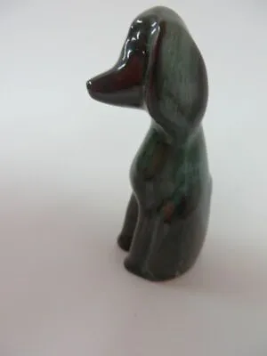 Buy Blue Mountain Pottery Miniature Long Earred Dog Puppy Mini Green Glaze • 12.25£
