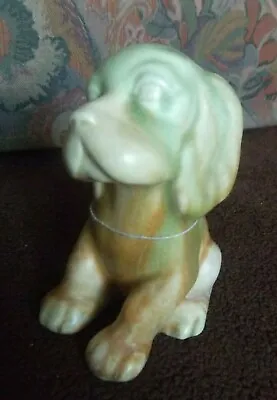 Buy RARE BESWICK 454 LOLLOPY PUPPY 4 1/4  (11cm)  TALL Dog Greaves Green / Brown • 24£