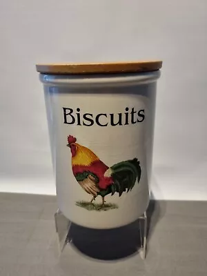 Buy Vintage Cloverleaf ￼Pottery Biscuit ￼Farmhouse Animals Ceramic Cookie Jar # • 20£