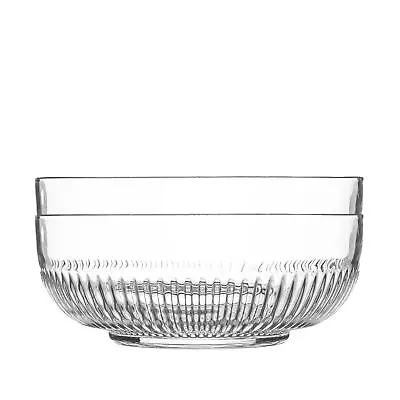 Buy 2x Campana Glass Serving Bowls Vintage Kitchen Mixing Snack Dishes 23cm Clear • 14£
