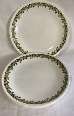 Buy Corning Corelle Green Spring Blossom Crazy Daisy 8.5” Snack Luncheon Plates 4 • 16.78£