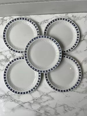 Buy 5 +1 X Alfred Meakin Providence - 7  Vintage Retro Side Plates. Good Condition • 19.99£