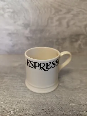 Buy Emma Bridgewater Black & Cream Toast & Marmalade Espresso Cup Rare Design (E2) • 14.95£