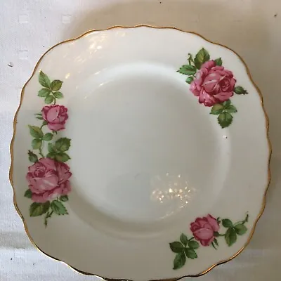 Buy Colclough Pink Roses Single Tea/ Side Plate - Gilded Bone China Replacement • 5£