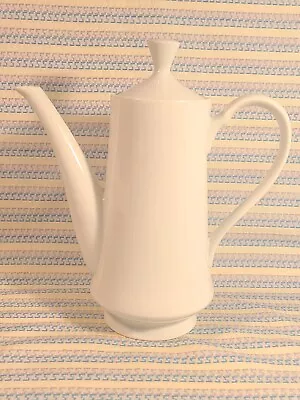 Buy Viletta Fine China Teapot PRISTINE White USA • 31.48£