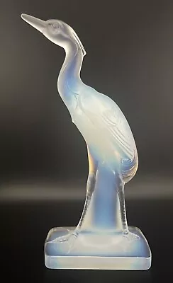 Buy Sabino Opalescent STORK Heron Crane Signed Figurine • 177.25£