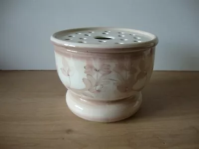 Buy Jersey Pottery Planter & Lid - Posy Bowl Vase • 7.99£