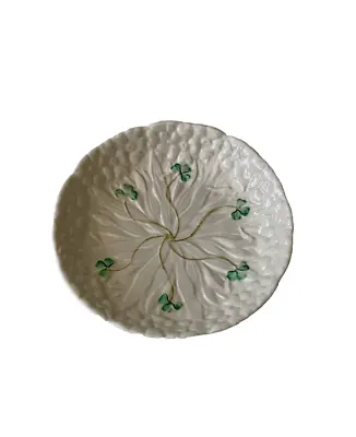 Buy Vintage Belleek Daisy Accent Dish Ceramic Shamrocks Dish • 9.99£