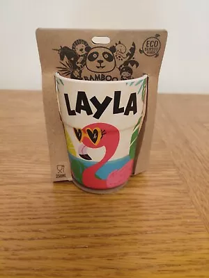 Buy Bamboo Crew Personalised Named Children’s Cup Eco-Friendly 250ml BNIB - LAYLA • 5.99£