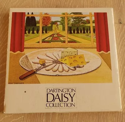 Buy Dartington Daisy Collection Crystal Glass Cheese Platter (FT215) - Handmade • 4.99£