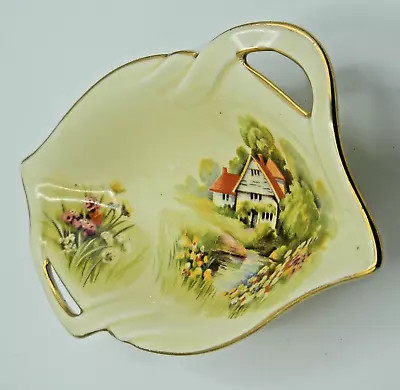 Buy Oval Serving Dish,Antique Red Roof Cottage  By Royal Winton Grimwades • 15£