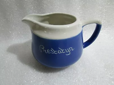 Buy Vintage Devon Blue Pottery Prestatyn  Milk Creamer Jug • 2.97£