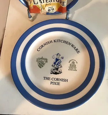 Buy Cornishware Collector’s Club Plate Never Used  • 75£