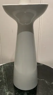 Buy Price Kensington Pottery Vase. Vintage. White. Minaret   10” Tall. Mid Century • 6£