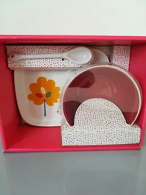 Buy New Marks And Spencer Baby's China  Breakfast Set Dish Plate Spoon - New  • 6.50£