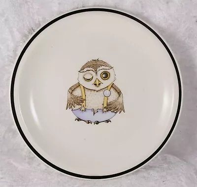 Buy Arthur Wood Dinner Plate 8 Inches Across Owl Design Collectable • 5£
