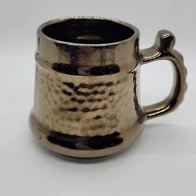 Buy Coffee Mug Prinknash Abbey Pottery Tankard Vintage Bronze • 4£
