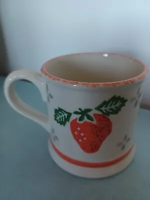 Buy Laura Ashley Summer Fruits Strawberry Strawberries Hand Printed Mug • 9£