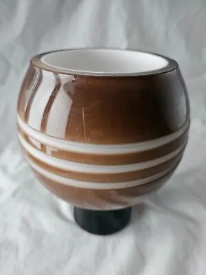Buy Wonderful Cased Studio Glass Vase, Mid Century Modern, Scandinavian • 130£