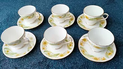 Buy Duchess GREENSLEEVES Bone China 6 Tea Cups And 6 Saucers.  • 19.99£