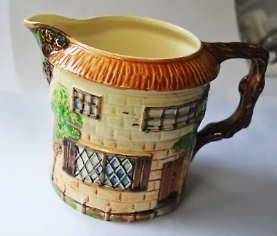 Buy Beswick Ware Pitcher Handpainted Pottery Cottage Pattern 242 Made In England • 12.99£
