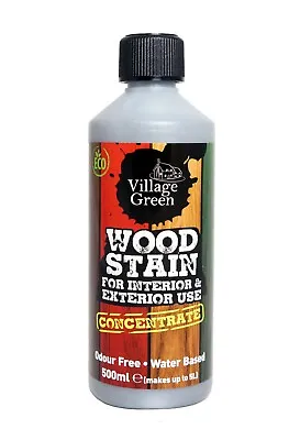 Buy Wood Stain Interior Exterior Eco Water Based ~ Village Green CONCENTRATE • 19.95£