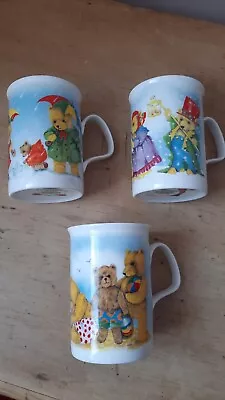 Buy Teddy Bear Mugs X3 Roy Kirkham Vintage • 7.99£