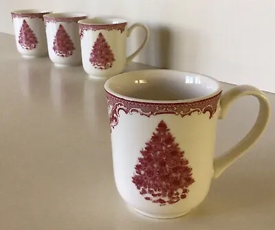 Buy JOHNSON BROTHERS ~ Old Britain Castles ~ Set Of Four 8 Oz. Christmas Mugs  • 33.62£