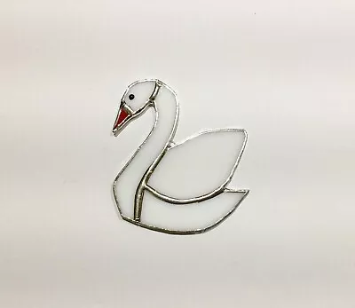 Buy Stained Glass Swan Sun Catcher. • 6£