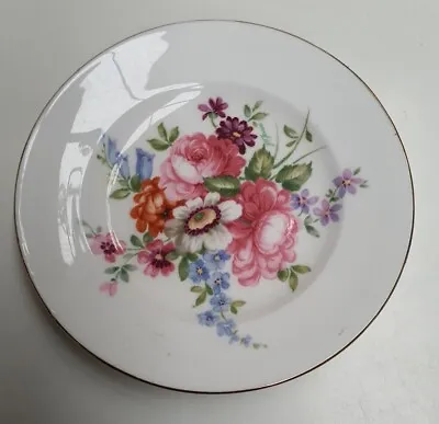 Buy Crown Staffordshire Floral Bouquet Pattern Small Dish C1930s-56 Made In England • 8.74£