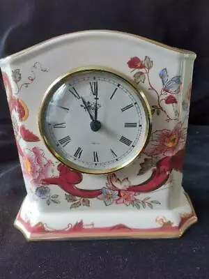 Buy Masons Ironstone Red Mandalay Pattern Nankin Clock Hand Painted • 50£