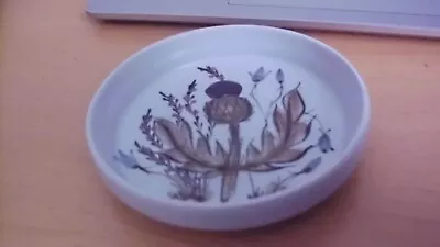 Buy Buchan Finest Stoneware, Small Trinket Dish With Thistle Pattern • 5£