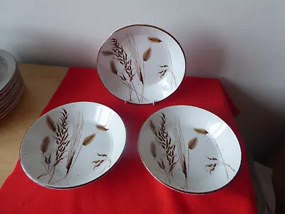 Buy 3 X Midwinter England ~ Wild Oats ~  7 1/2   Cereal / Dessert / Soup Bowls ~ Exc • 25£