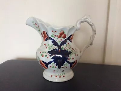 Buy Antique Gaudy Welsh Pottery Jug • 33£