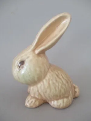 Buy Vintage SylvaC Snub Nose Pale Brown Bunny Rabbit 5 1/2  - Made In England • 14.95£