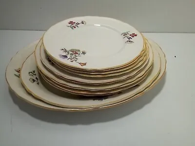 Buy Grindley Cream Petal Selection Of Plates And Platters • 20£