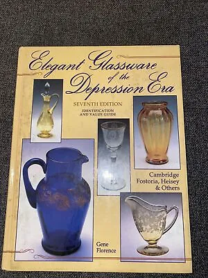Buy Elegant Glassware Of The Depression Era- 7th And 8th Editions  Hardcover • 9.60£