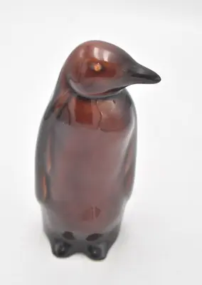 Buy Vintage Penguin Studio Pottery Figurine Statue Ornament Brown • 10.95£