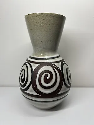 Buy Mid Century Cinques Ports Pottery Ceramic Vase • 12£