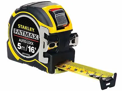 Buy Stanley XTHT0-33503 FatMax Autolock 5m 16ft Metric Imperial Tape Measure 32mm W • 24.94£