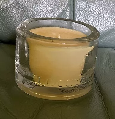 Buy L'OCCITANE Heavy Clear Glass Holder With Bougie Parfumee Fleur D’Oranger Candle • 6.99£