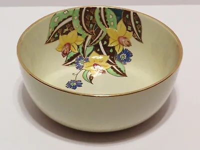 Buy Vtg Royal Winton Grimwades Ceramic Floral Serving Bowl England ~ Brentleigh Ware • 53.07£